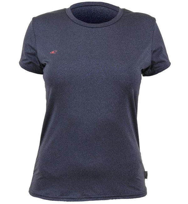 O'Neill Womens Hybrid Short Sleeved Sun Shirt - Black