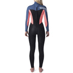 Rip Curl Womens Omega 3/2  Back Zip Full Wetsuit