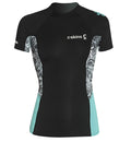 C-Skins Womens Short Sleeved Solace Crew Neck Rash Vest