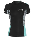 C-Skins Womens Short Sleeved Solace Crew Neck Rash Vest