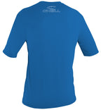 O'Neill Youth Basic Skins Short Sleeved Sun Shirt - Brite Blue