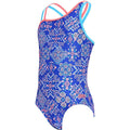 Zoggs Enchanted Crossback Multi Junior Swimsuit