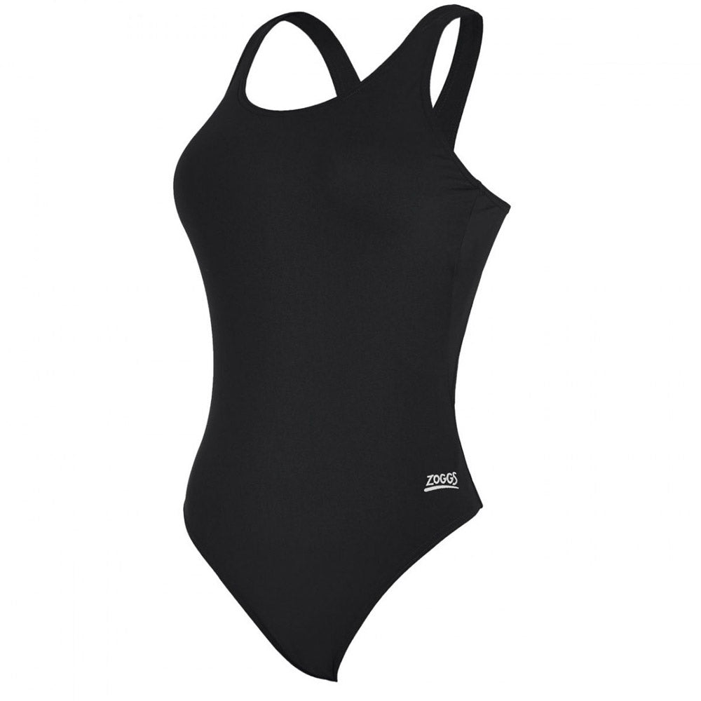 Zoggs Cottesloe Powerback Swim Suit Black