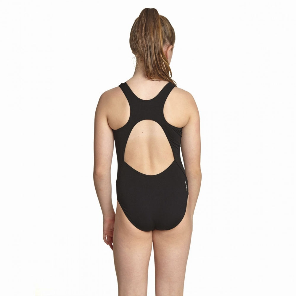 Zoggs Cottesloe Sports Back Junior Swimsuit Black