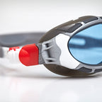 Zoggs Predator Flex Swimming Googles Blue Silver
